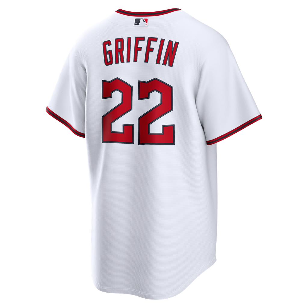 Foster Griffin Cleveland Guardians Home Replica Jersey - White