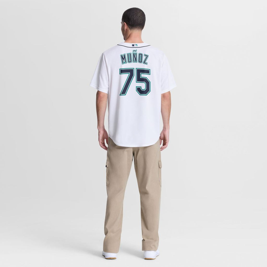 Andrés Muñoz Seattle Mariners Home Replica Jersey - White