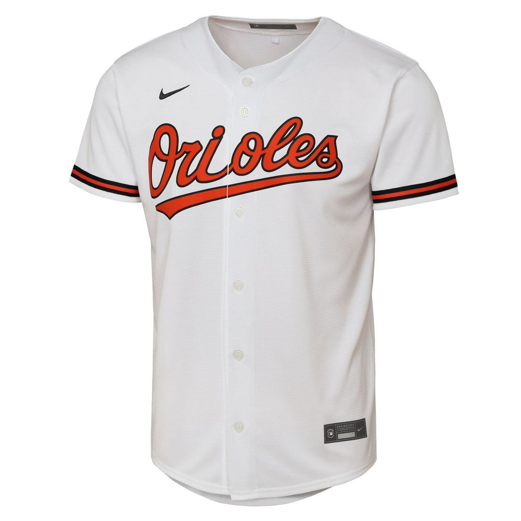 Gunnar Henderson Baltimore Orioles Youth Home Replica Player Jersey - White