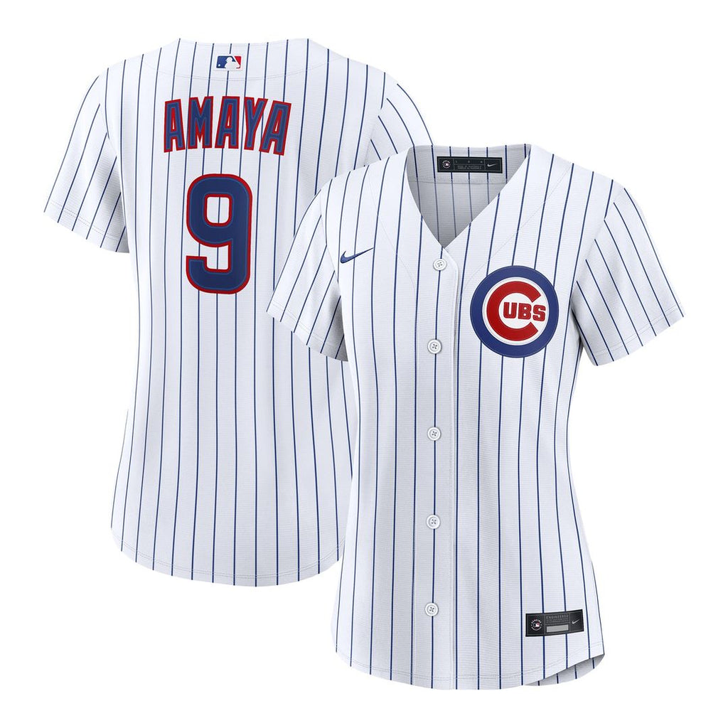 Miguel Amaya Chicago Cubs Women's Home Replica Jersey - White