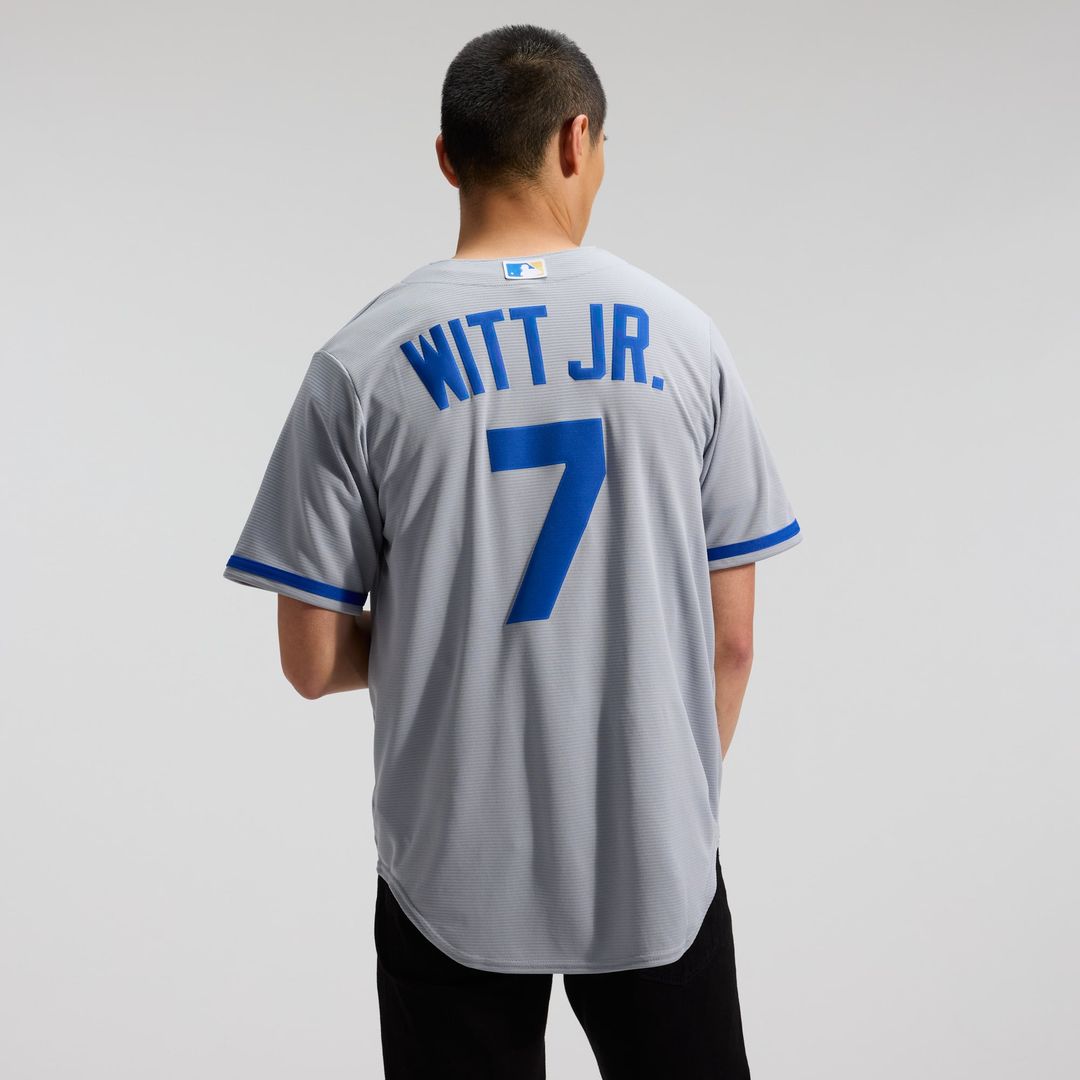 Bobby Witt Jr. Kansas City Royals Road Replica Jersey - Gray