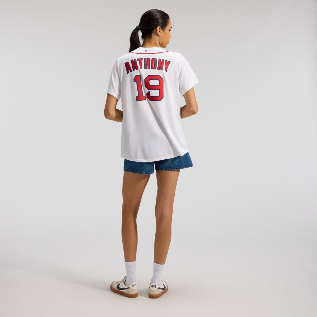 Roman Anthony Boston Red Sox Women's Home Replica Player Jersey - White