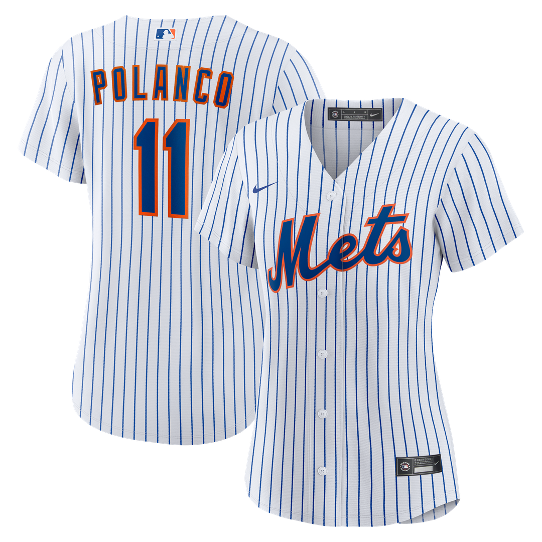 Jorge Polanco New York Mets Women's Home Replica Jersey - White