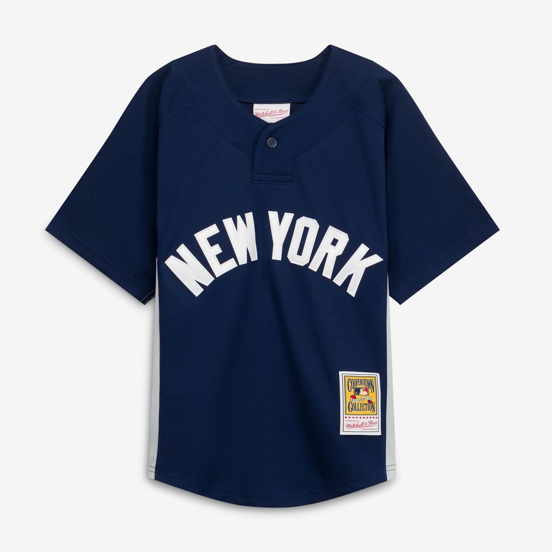 CC Sabathia New York Yankees Youth Navy Mesh Batting Practice Jersey