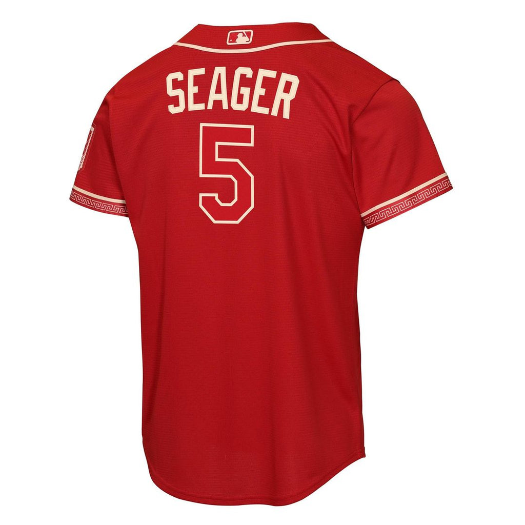 Corey Seager Texas Rangers Youth 2026 City Connect Stadium Jersey - Red