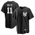 Anthony Volpe New York Yankees Fashion Replica Player Jersey - Black