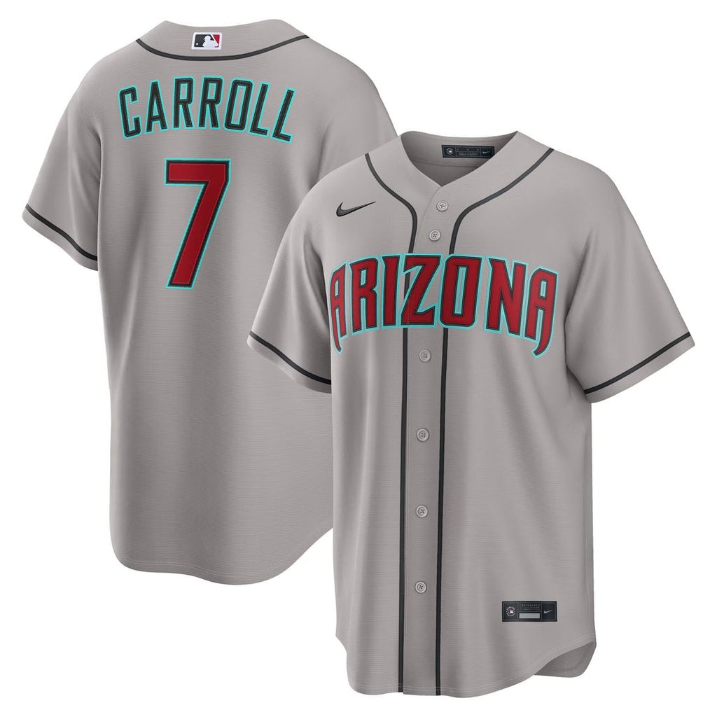 Corbin Carroll Arizona Diamondbacks Road Replica Jersey - Gray