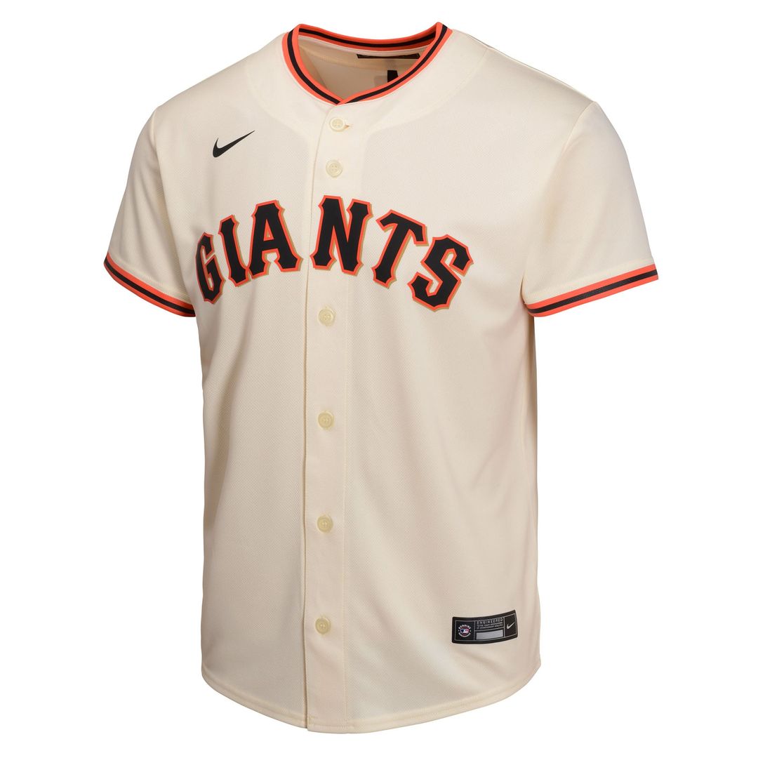 San Francisco Giants Youth Home Game Jersey - Cream