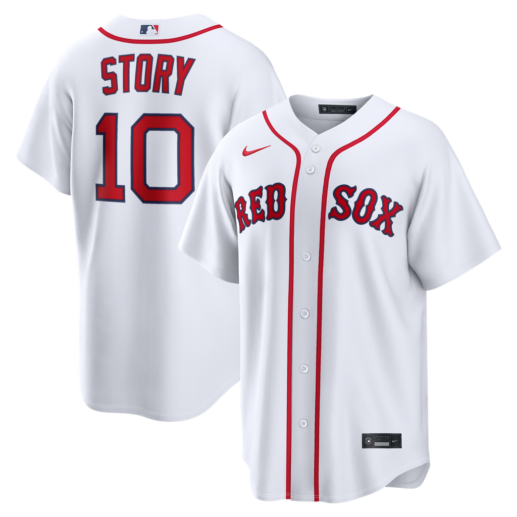 Trevor Story Boston Red Sox Home Replica Jersey - White