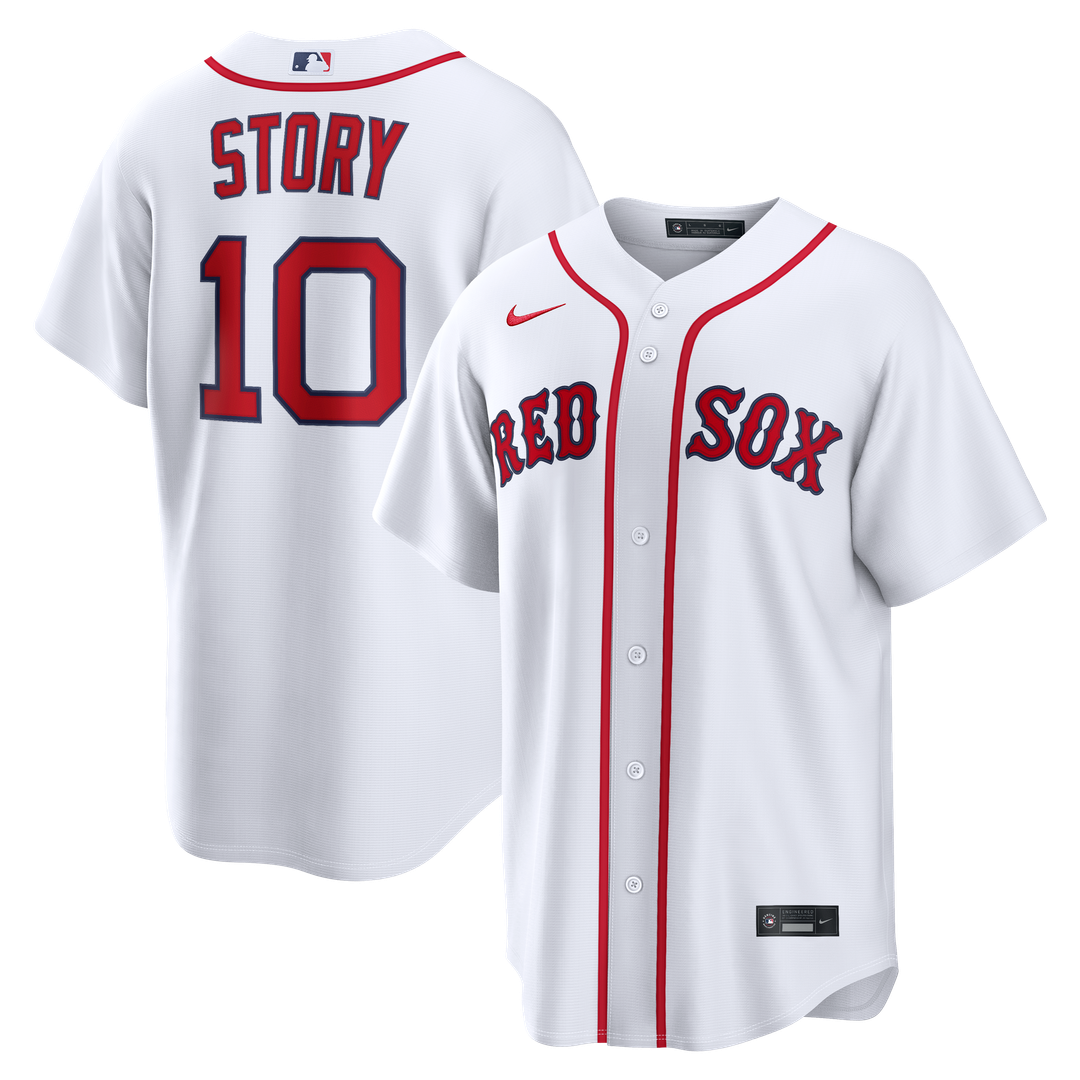 Trevor Story Boston Red Sox Home Replica Jersey - White