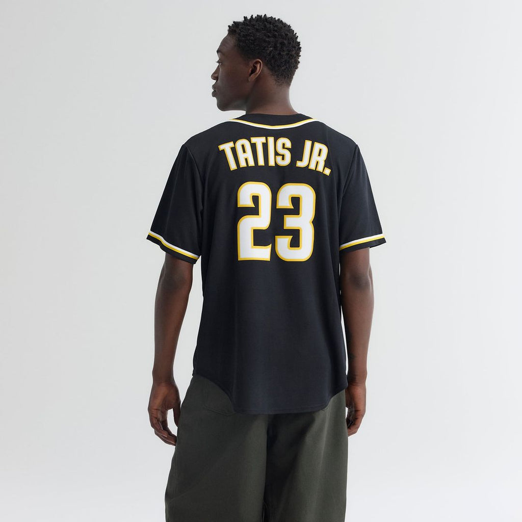 Fernando Tatis Jr. San Diego Padres Fashion Replica Black Out Jersey