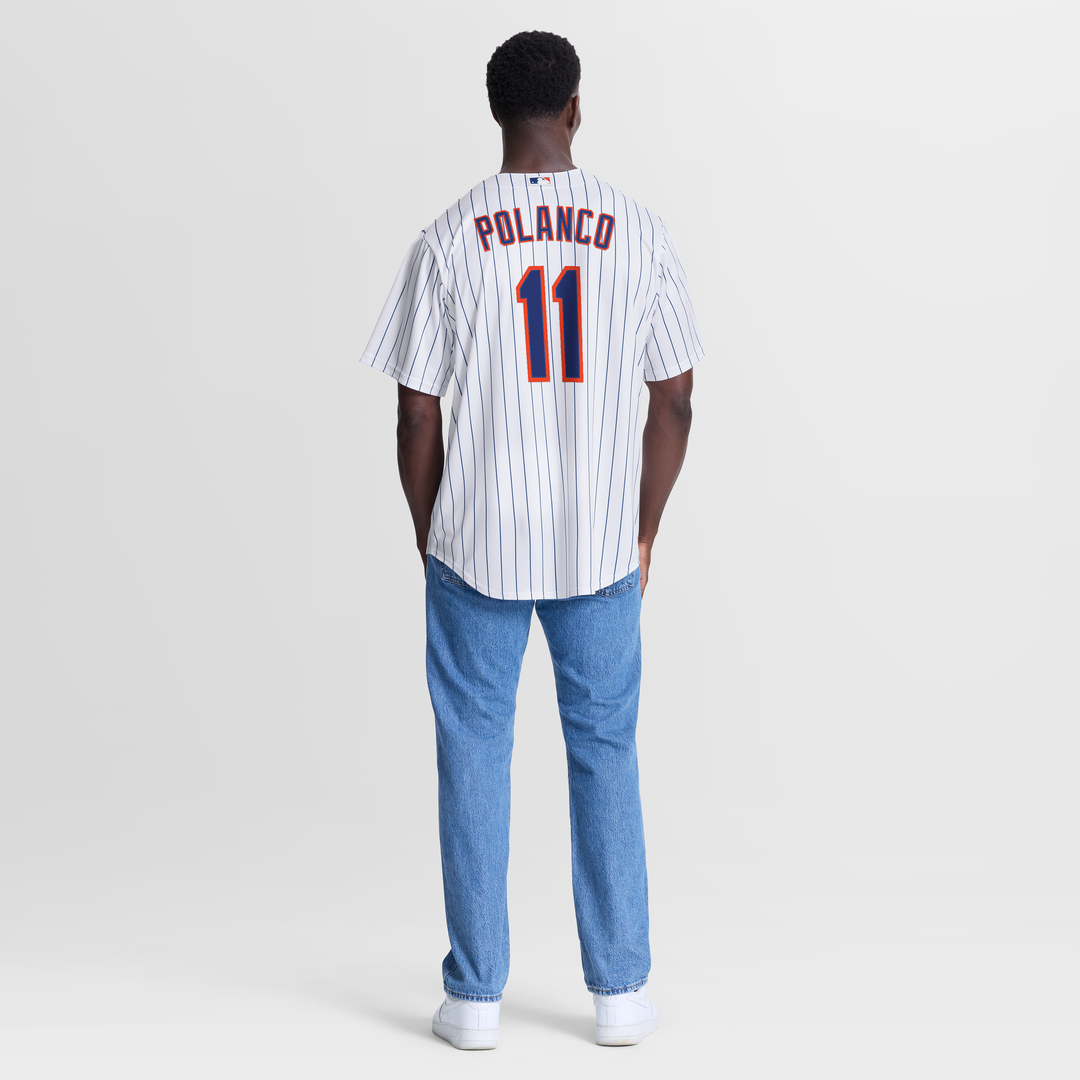 Jorge Polanco New York Mets Home Replica Jersey - White