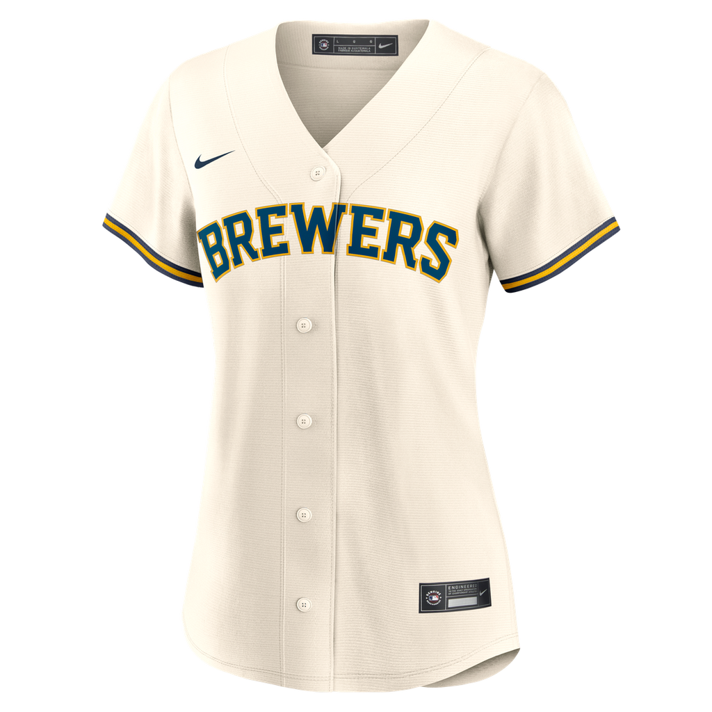 Sal Frelick Milwaukee Brewers Women's Home Replica Jersey - Cream