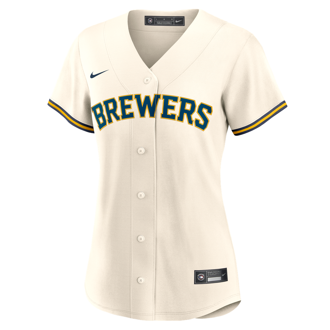 Sal Frelick Milwaukee Brewers Women's Home Replica Jersey - Cream