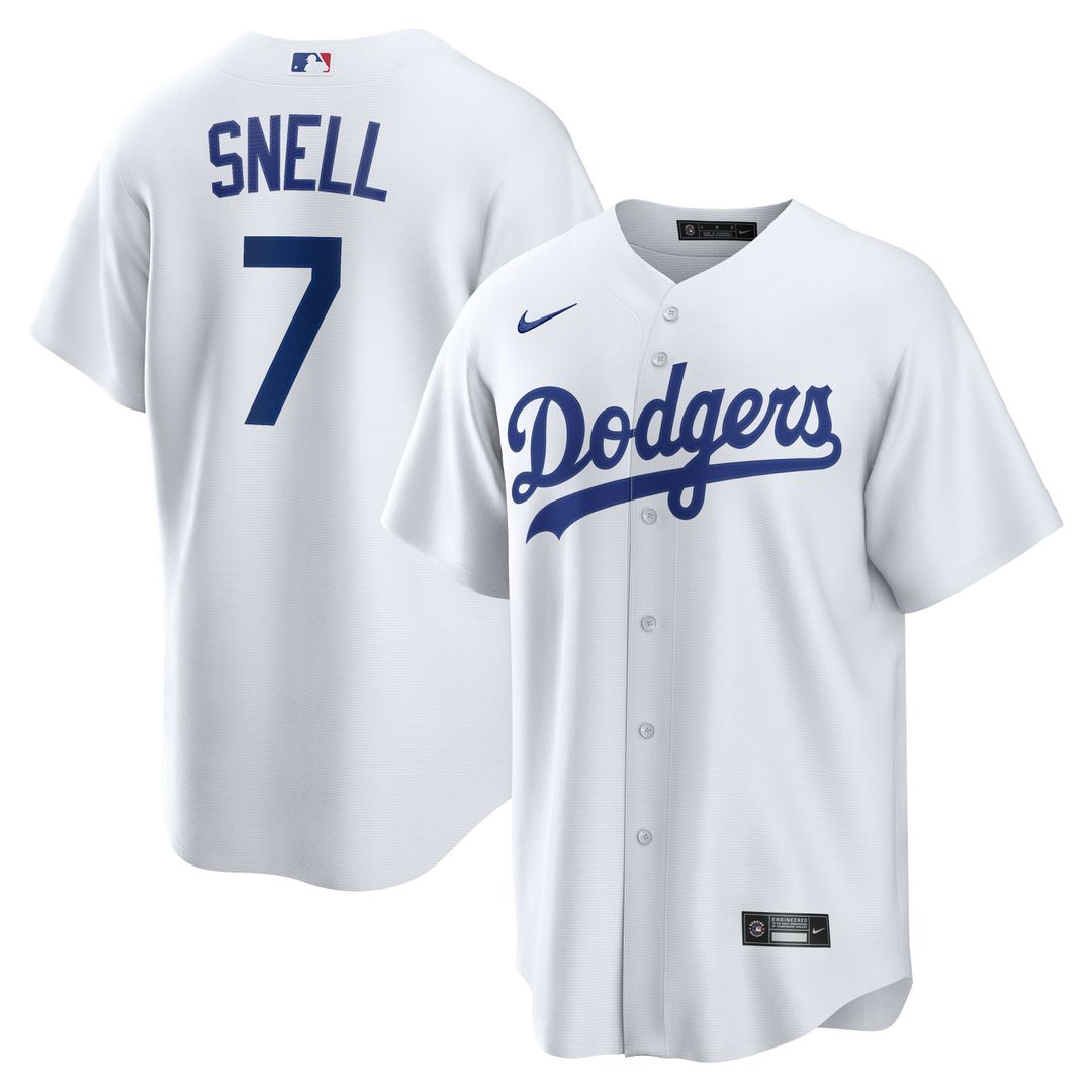 Blake Snell Los Angeles Dodgers Home Replica Jersey - White
