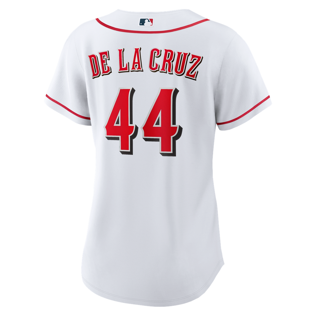 Elly De La Cruz Cincinnati Reds Women's Home Replica Jersey - White