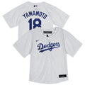 Yoshinobu Yamamoto Los Angeles Dodgers Infant Home Replica Jersey - White