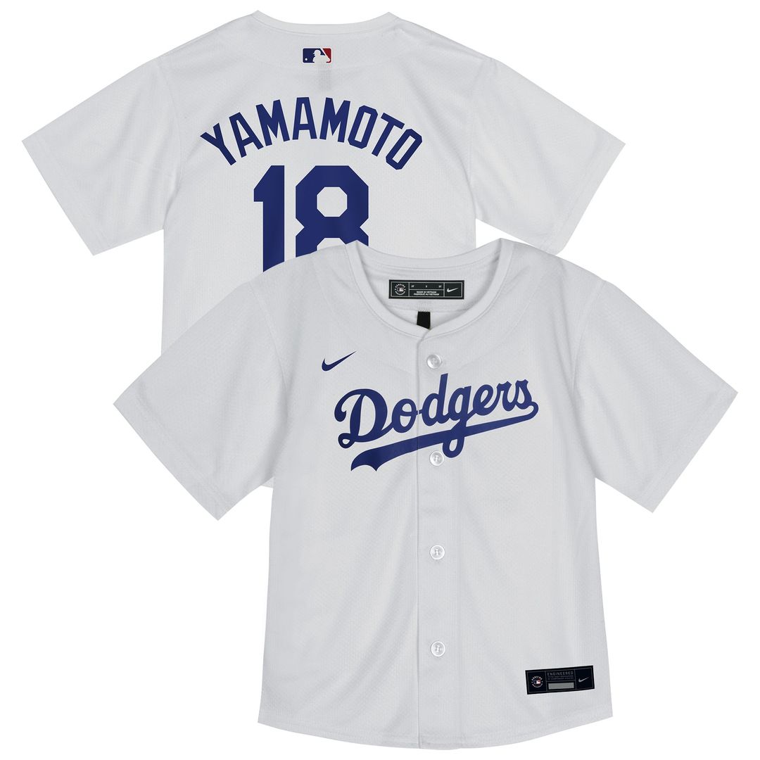 Yoshinobu Yamamoto Los Angeles Dodgers Infant Home Replica Jersey - White