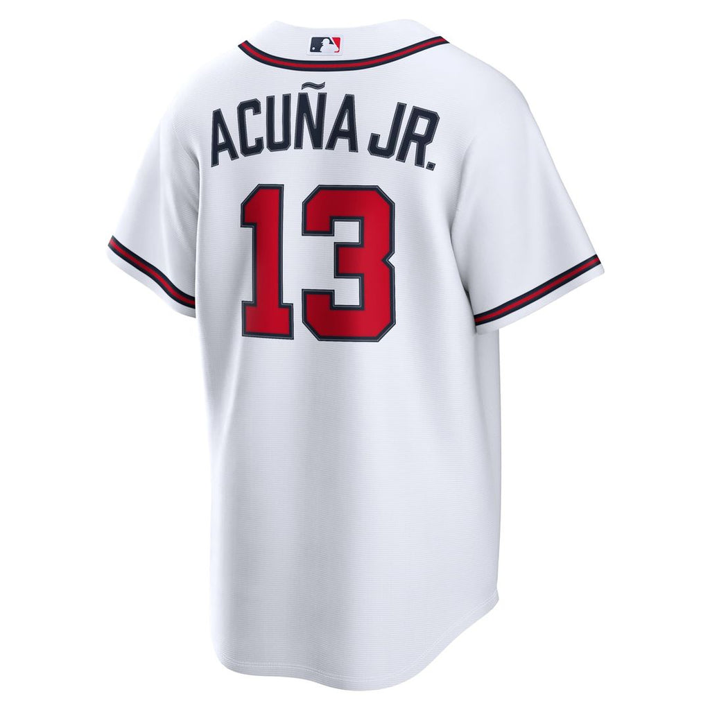 Ronald Acuña Jr. Atlanta Braves Home Replica Jersey - White