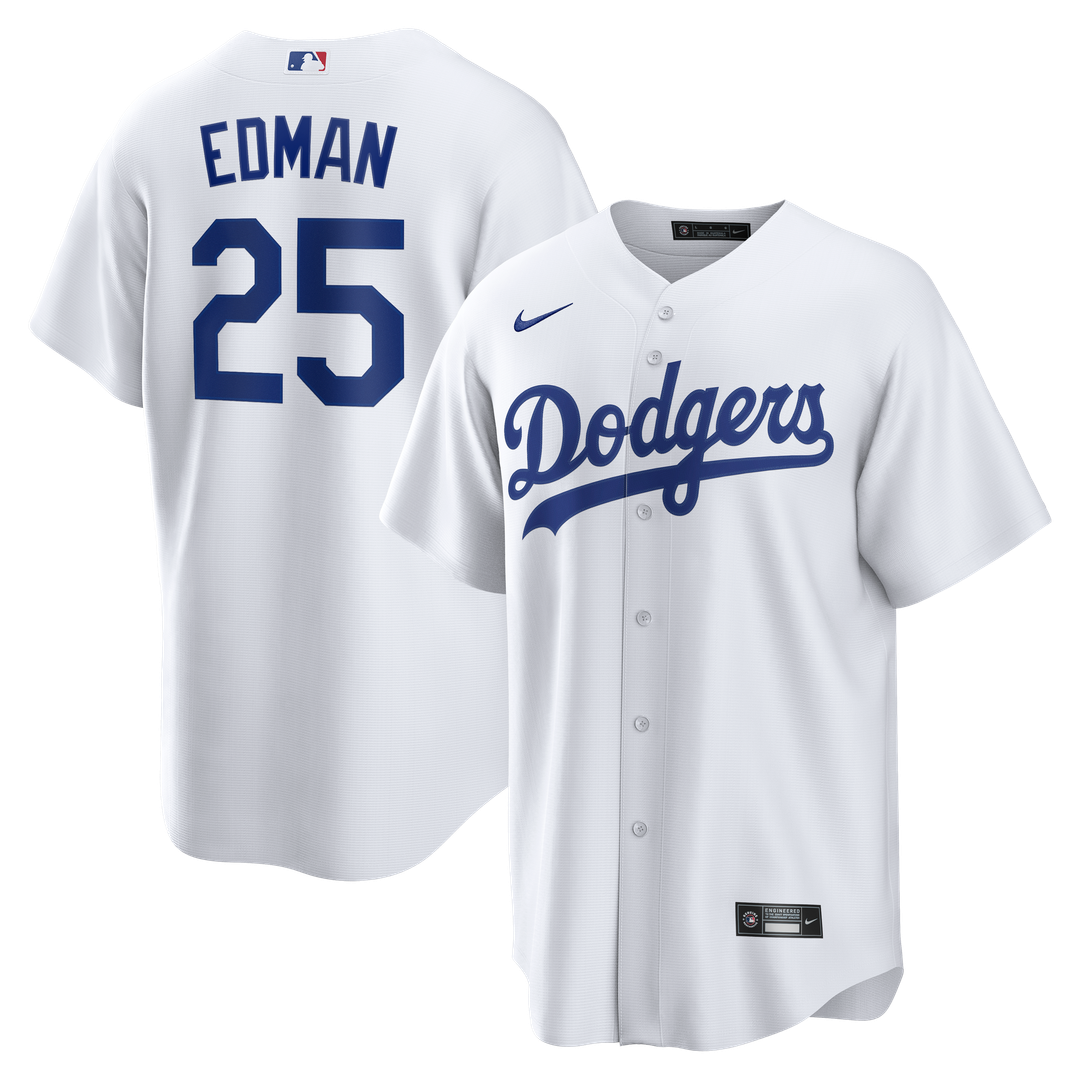 Tommy Edman Los Angeles Dodgers Home Replica Jersey - White