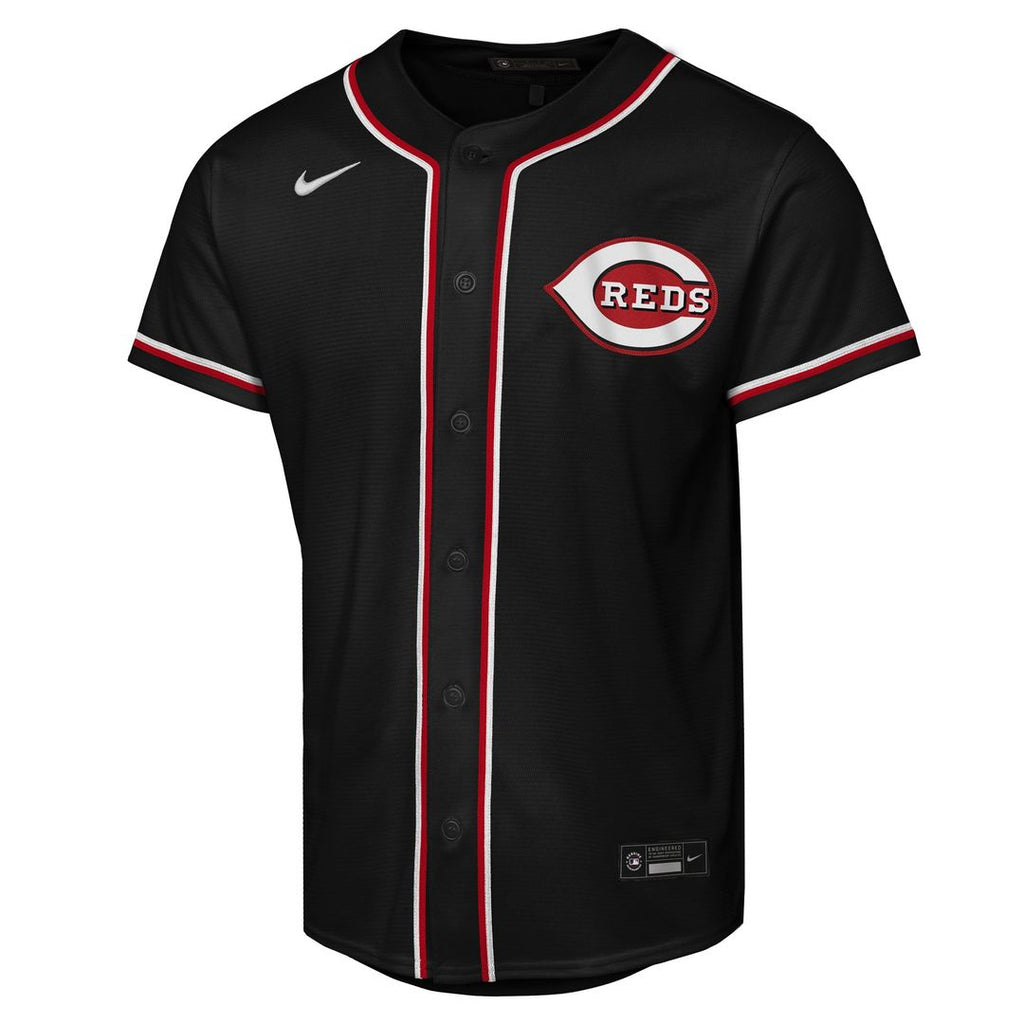 Elly De La Cruz Cincinnati Reds Youth Fashion Replica Player Jersey - Black