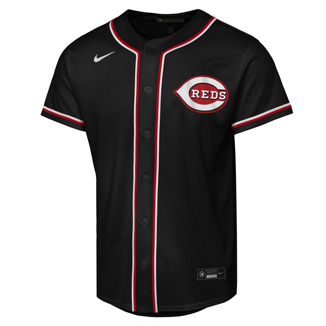Elly De La Cruz Cincinnati Reds Youth Fashion Replica Player Jersey - Black