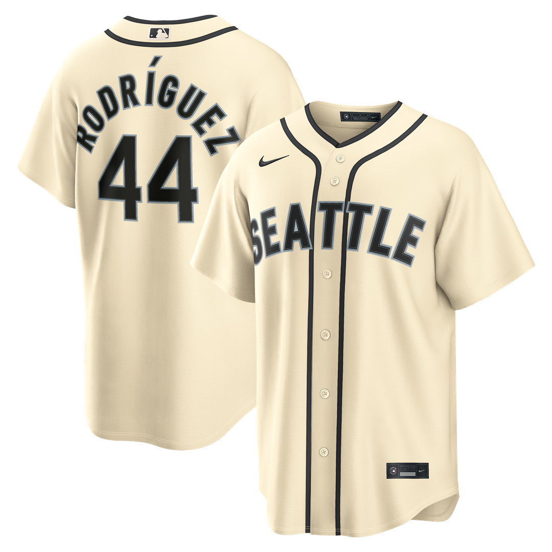 Julio Rodríguez Seattle Mariners Alternate Replica Jersey - Cream