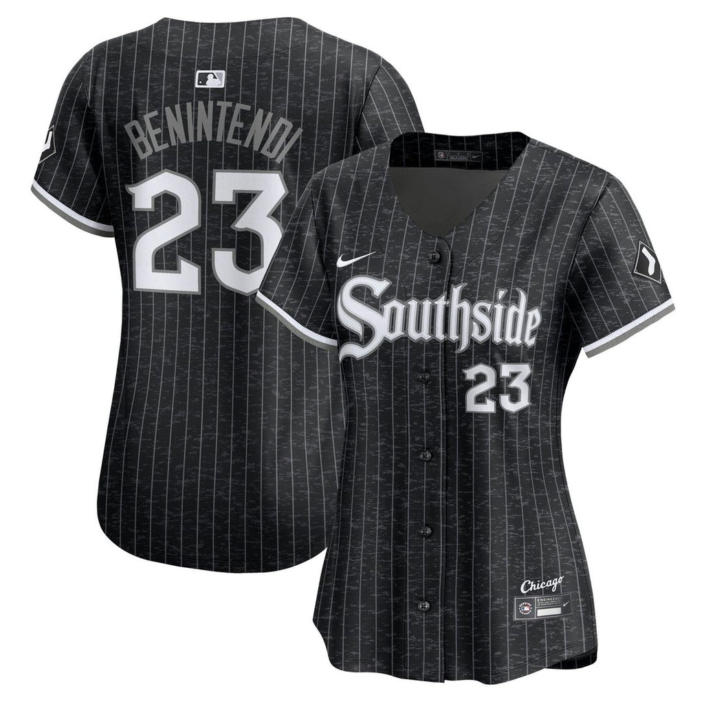 Andrew Benintendi Chicago White Sox Women's City Connect Limited Jersey - Black