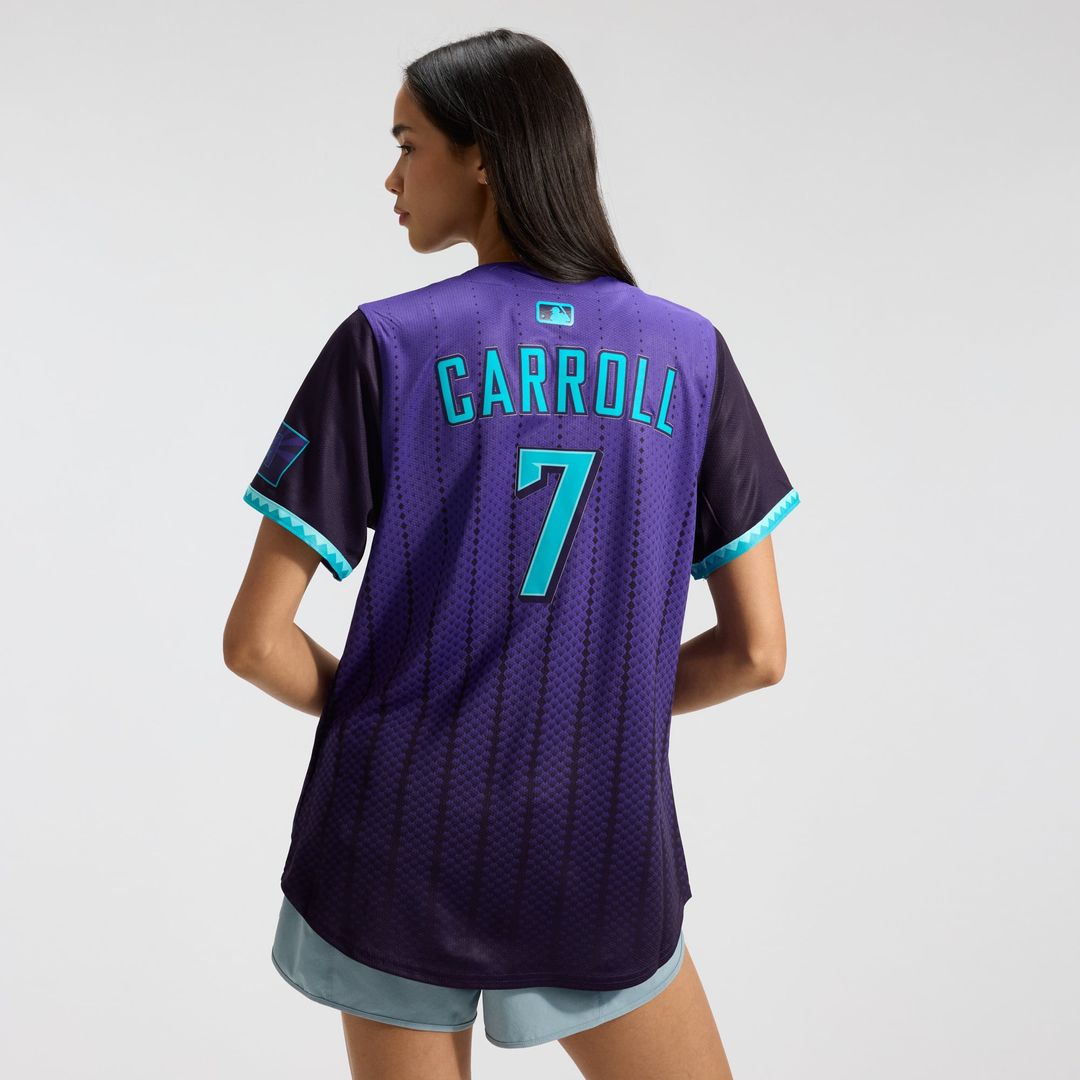 Corbin Carroll Arizona Diamondbacks Women's 2025 City Connect Limited Player Jersey - Purple