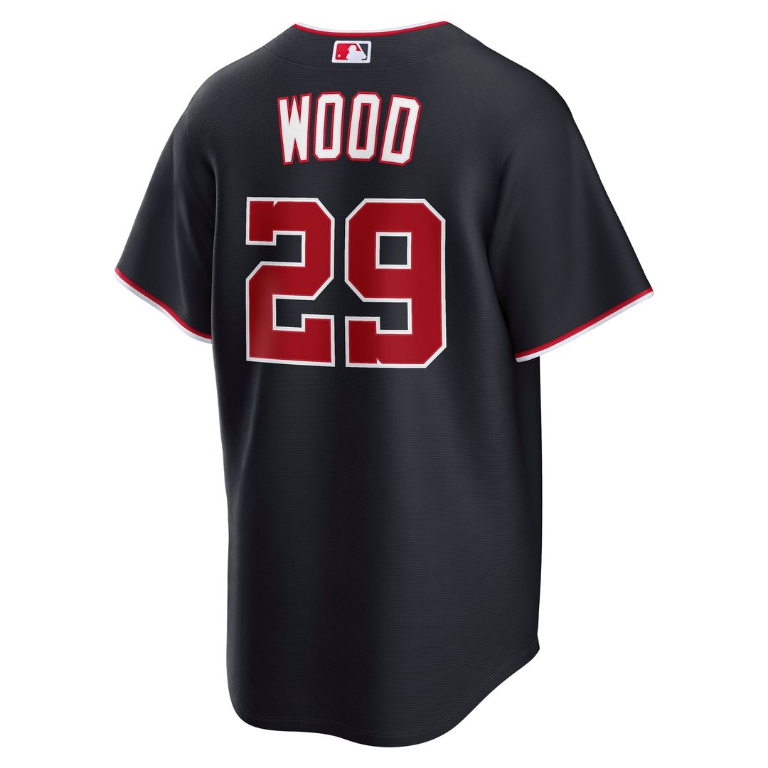 James Wood Washington Nationals Alternate Replica Jersey - Navy