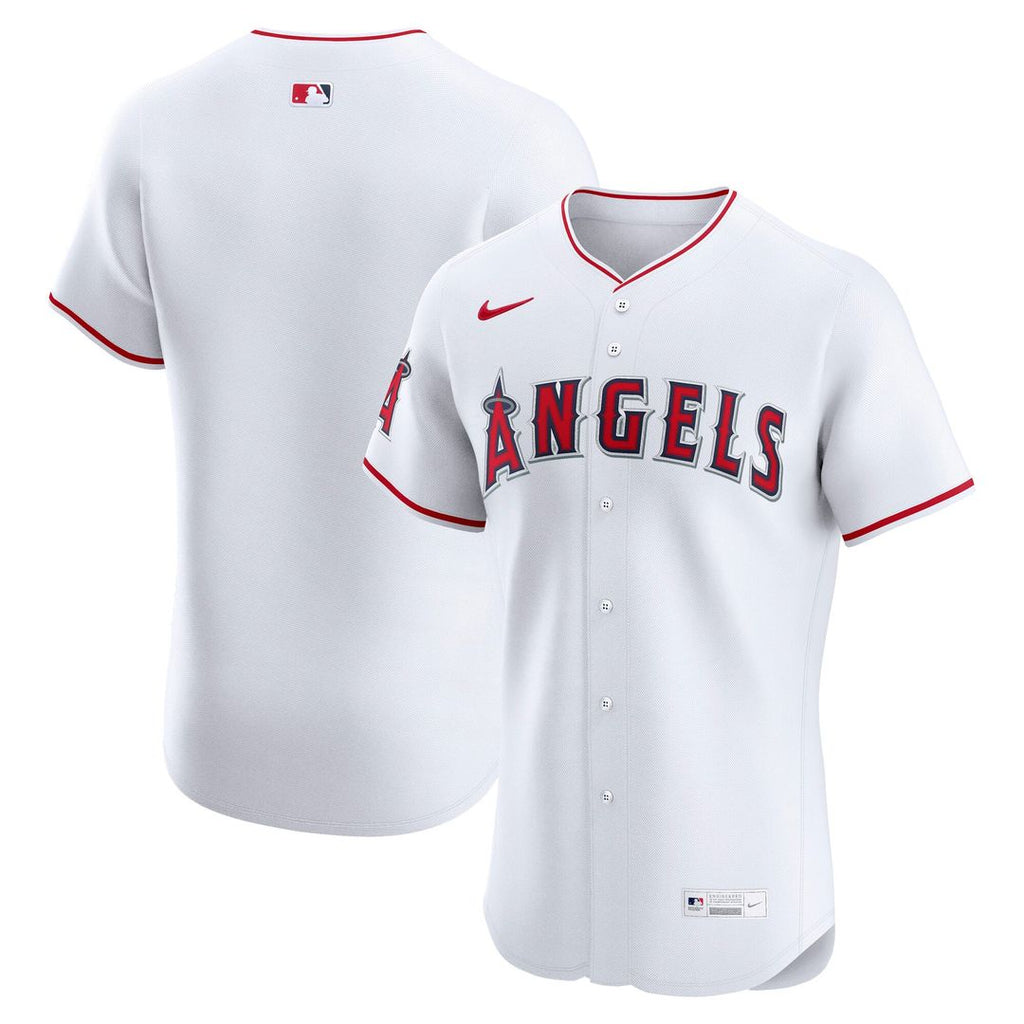 Los Angeles Angels Home Elite Jersey - White