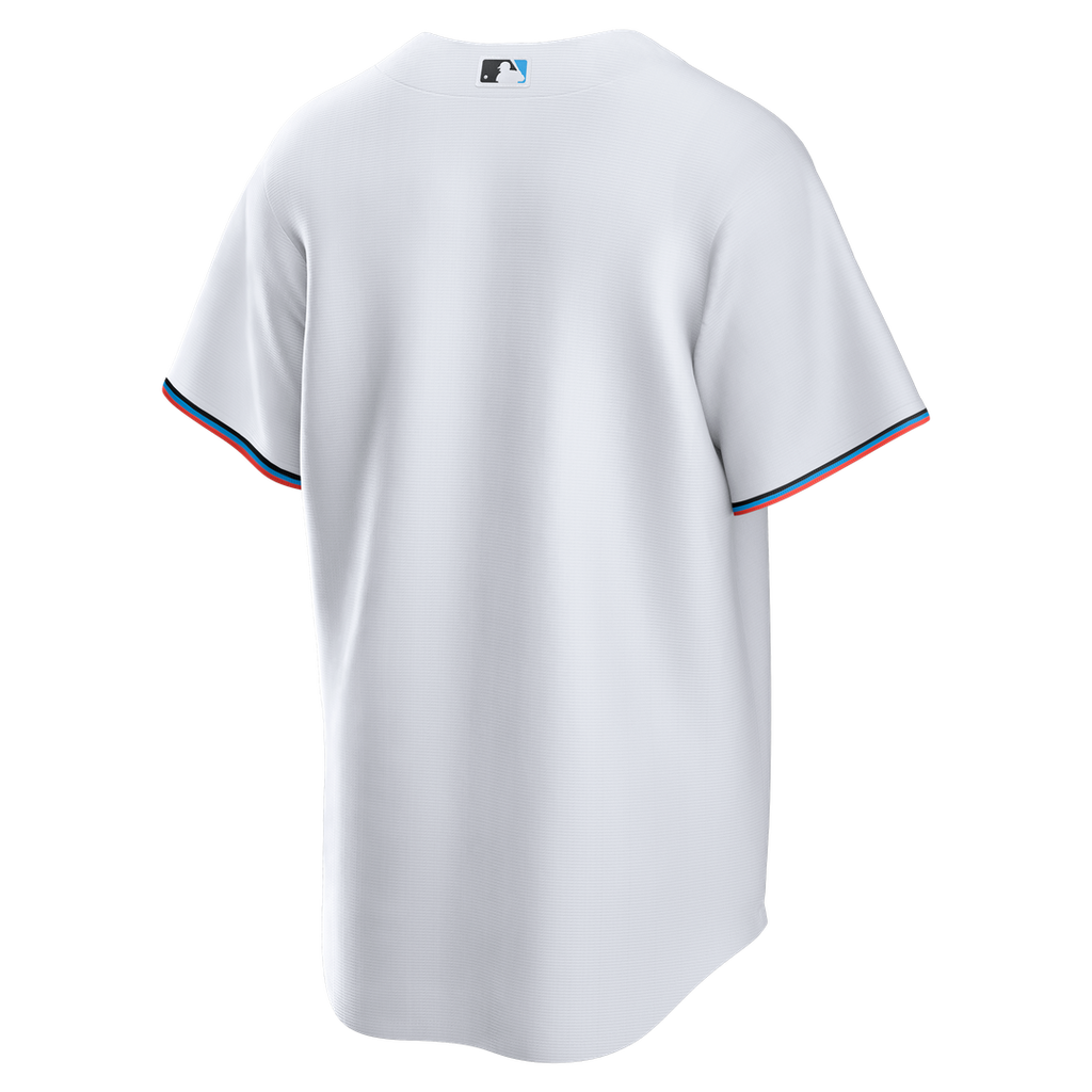 Miami Marlins Home Big & Tall Replica Jersey - White