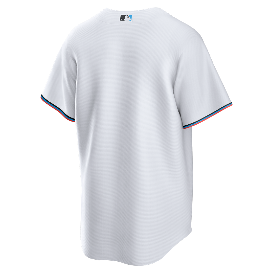 Miami Marlins Home Big & Tall Replica Jersey - White