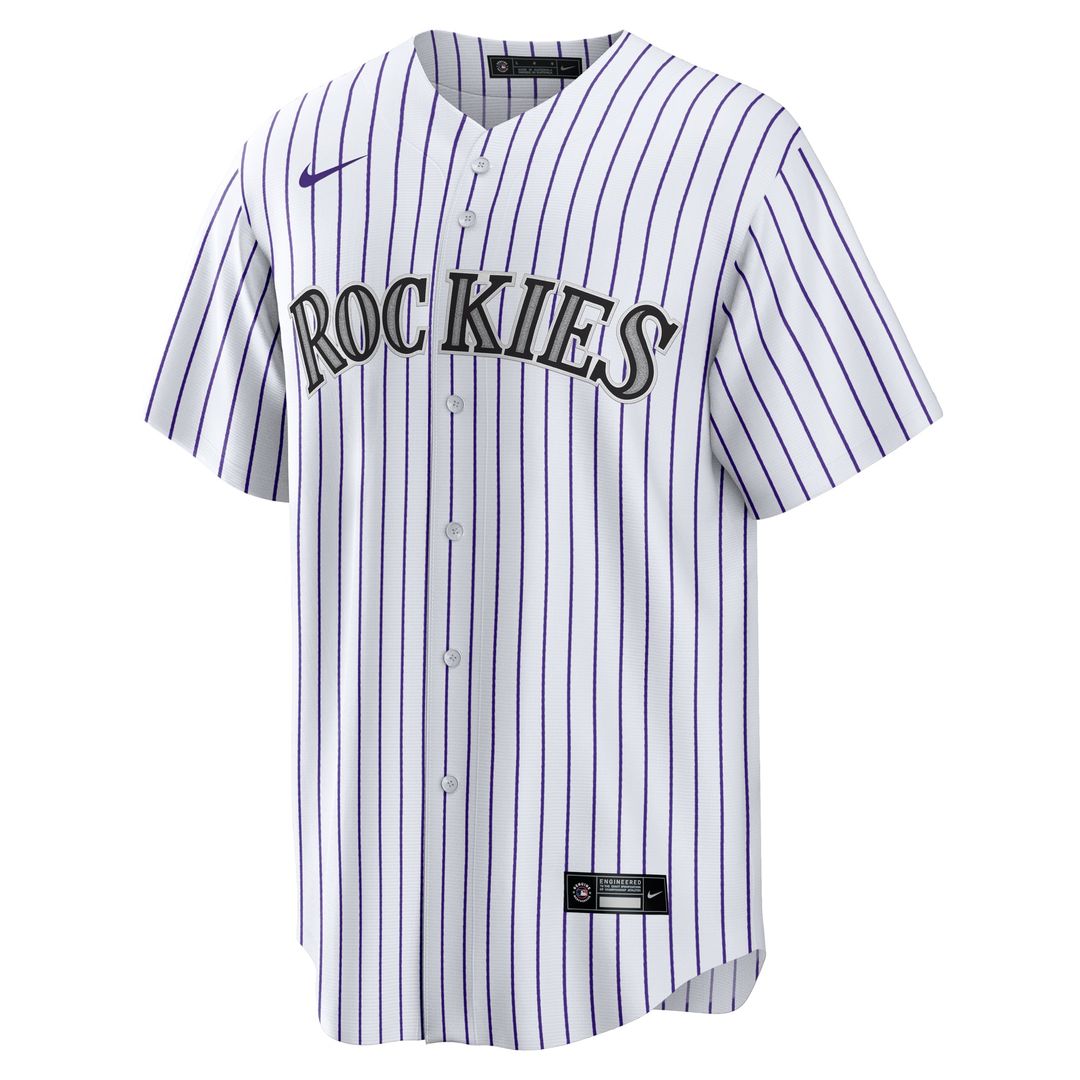 Brenton Doyle Colorado Rockies Home Replica Jersey - White