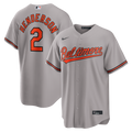 Gunnar Henderson Baltimore Orioles Road Replica Jersey - Gray
