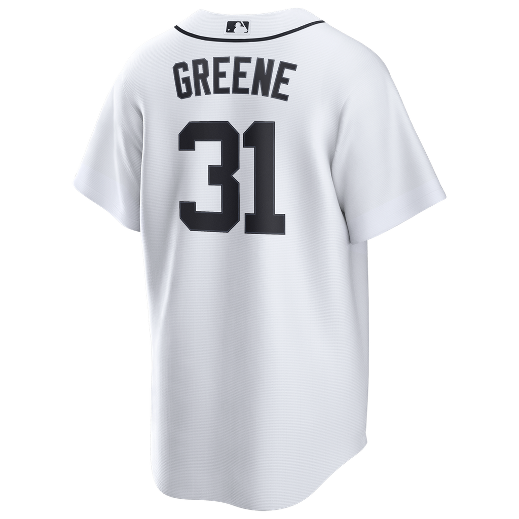 Riley Greene Detroit Tigers Home Replica Jersey - White