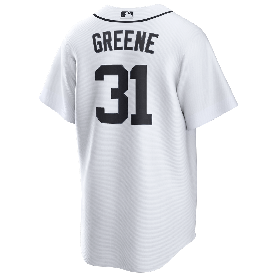 Riley Greene Detroit Tigers Home Replica Jersey - White