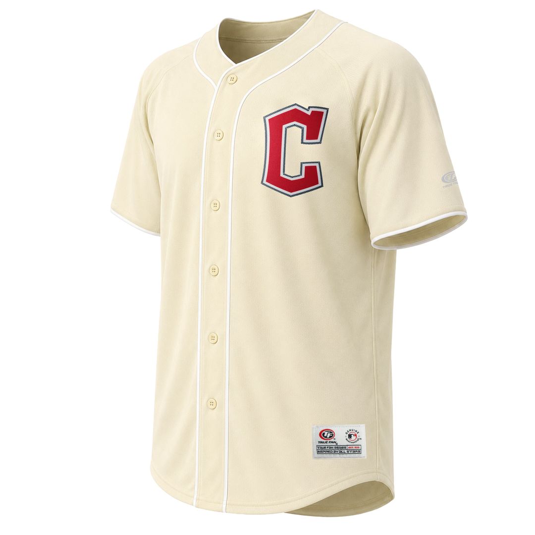 Cleveland Guardians Stitches Fashion Jersey - Cream