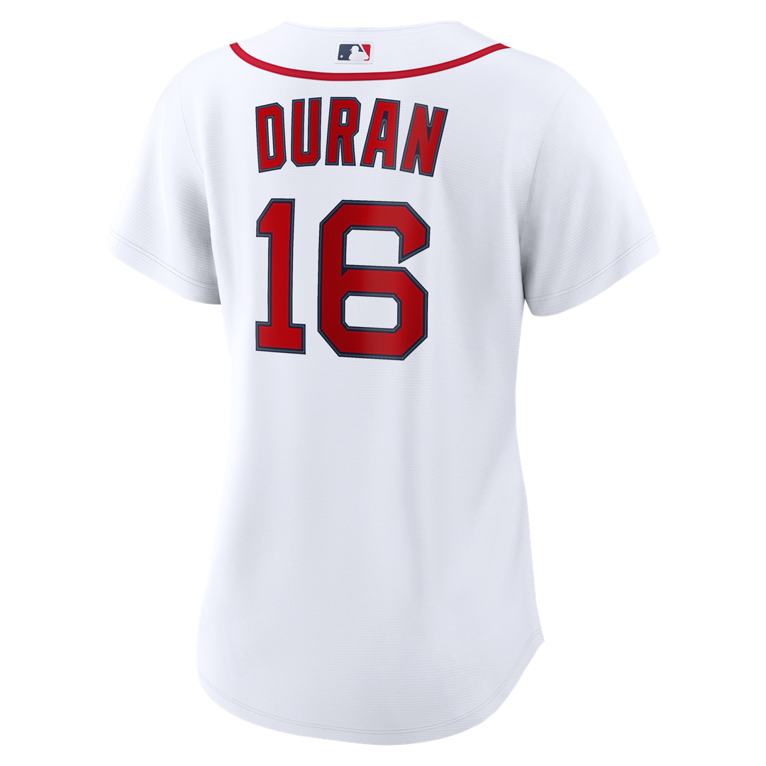 Jarren Duran Boston Red Sox Women's Home Replica Player Jersey - White