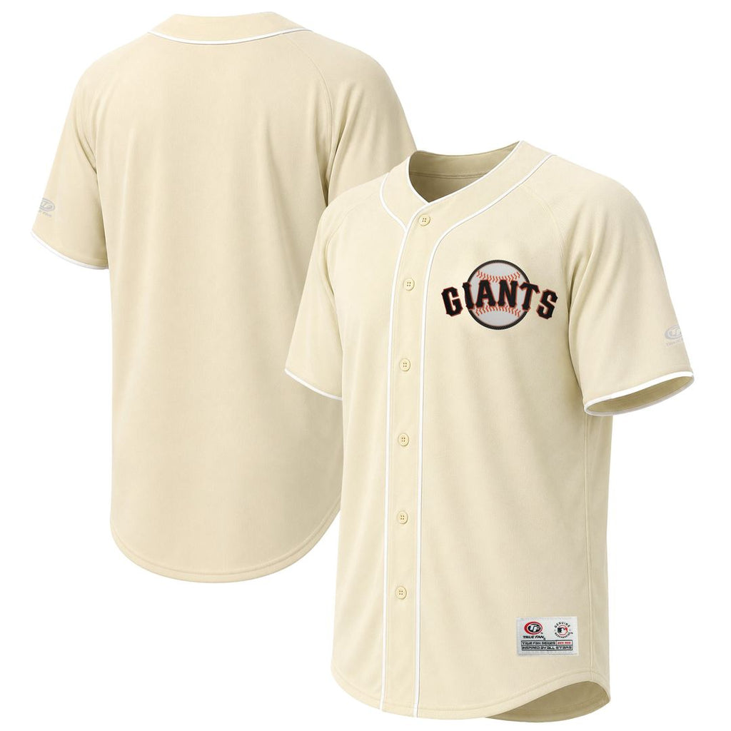 San Francisco Giants Stitches Fashion Jersey - Cream