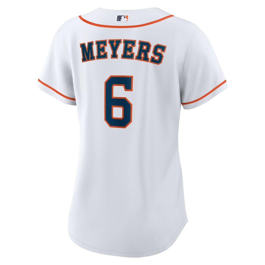 Jake Meyers Houston Astros Women's Home Replica Jersey - White