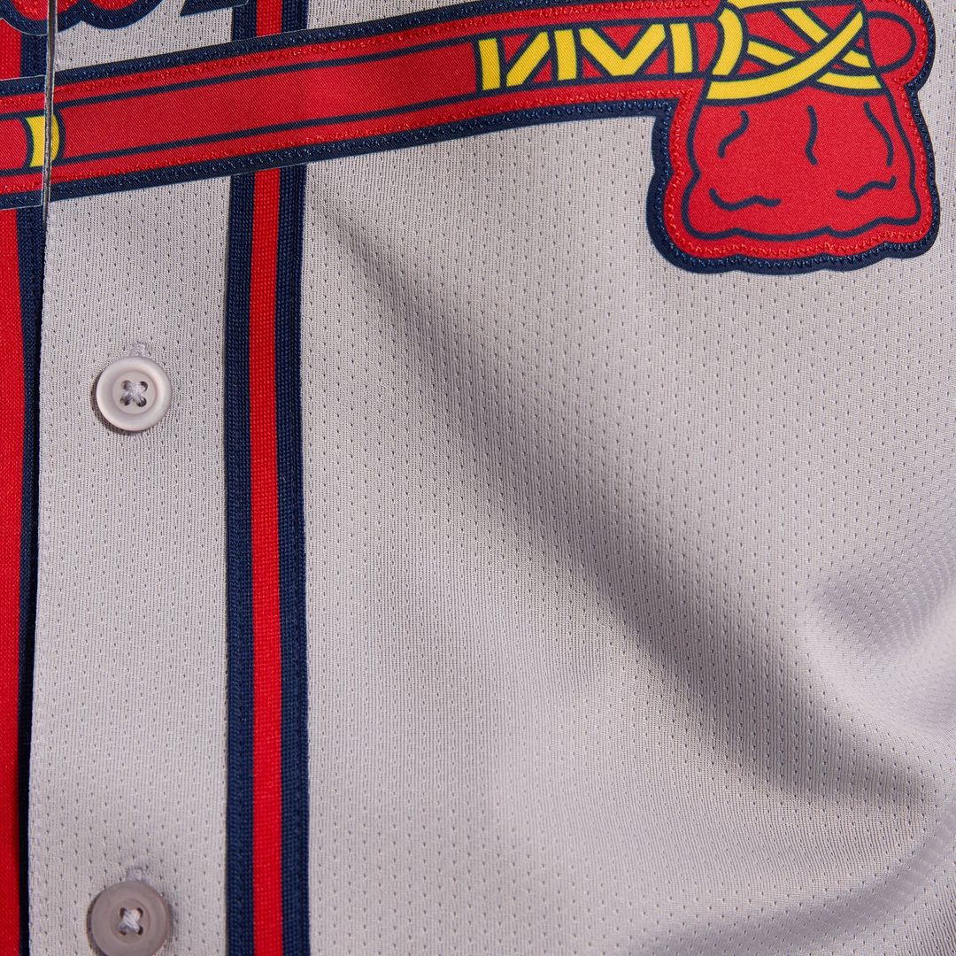 Ozzie Albies Atlanta Braves Road Limited Player Jersey - Gray