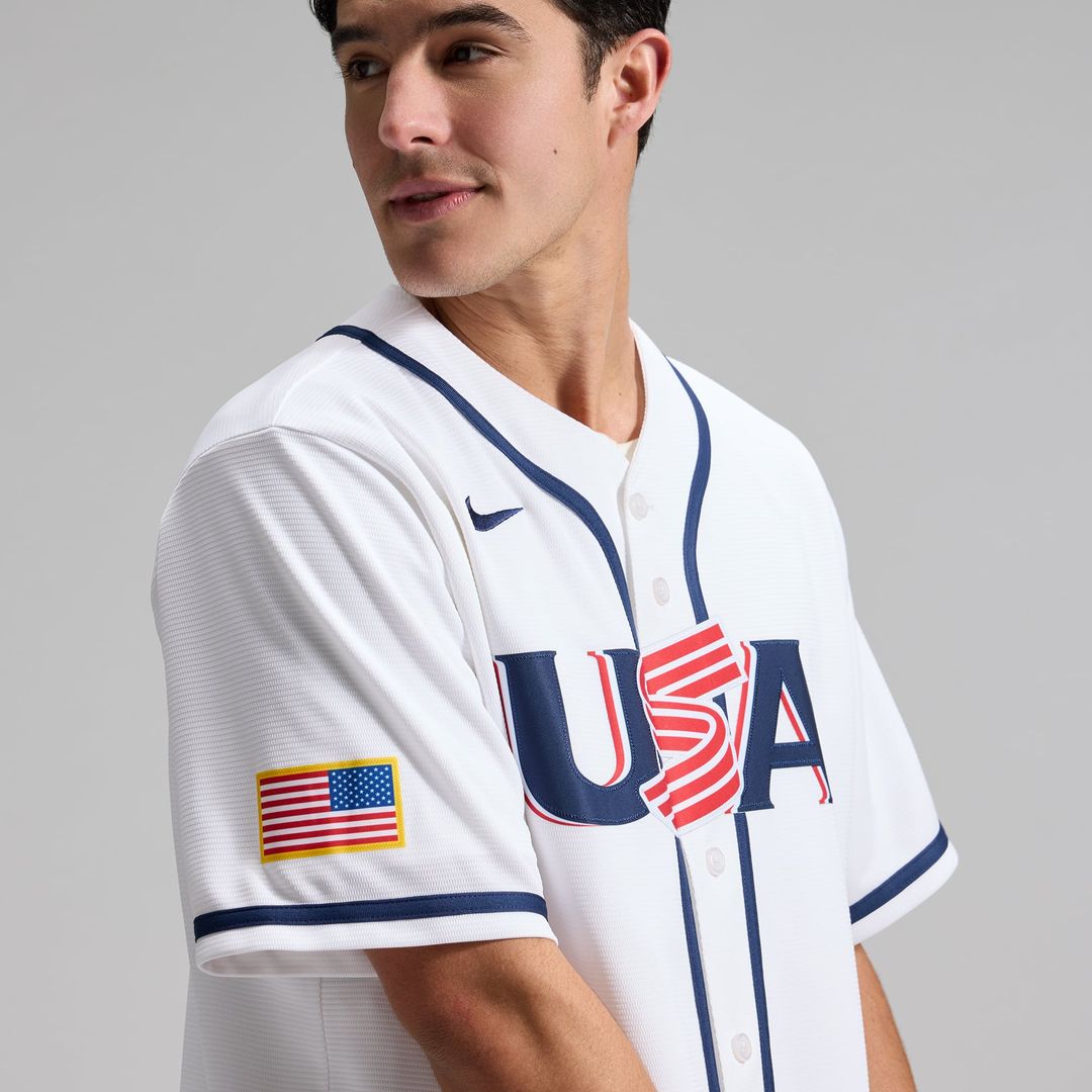 Aaron Judge USA Baseball 2026 World Baseball Classic Home Stadium Jersey - White