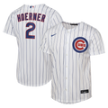 Nico Hoerner Chicago Cubs Youth Home Replica Jersey - White