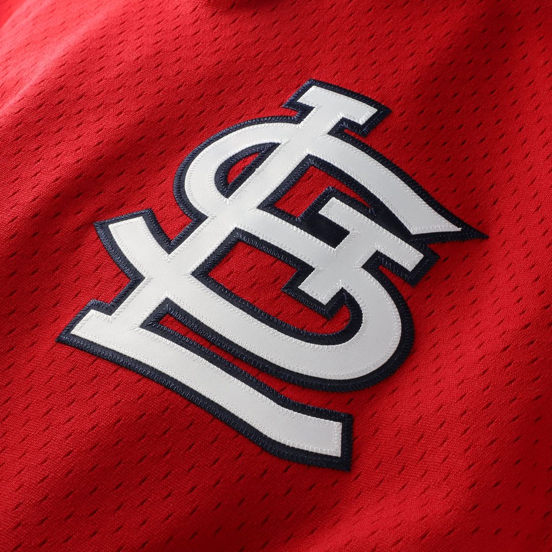Ozzie Smith St. Louis Cardinals Authentic Batting Practice Jersey - Navy