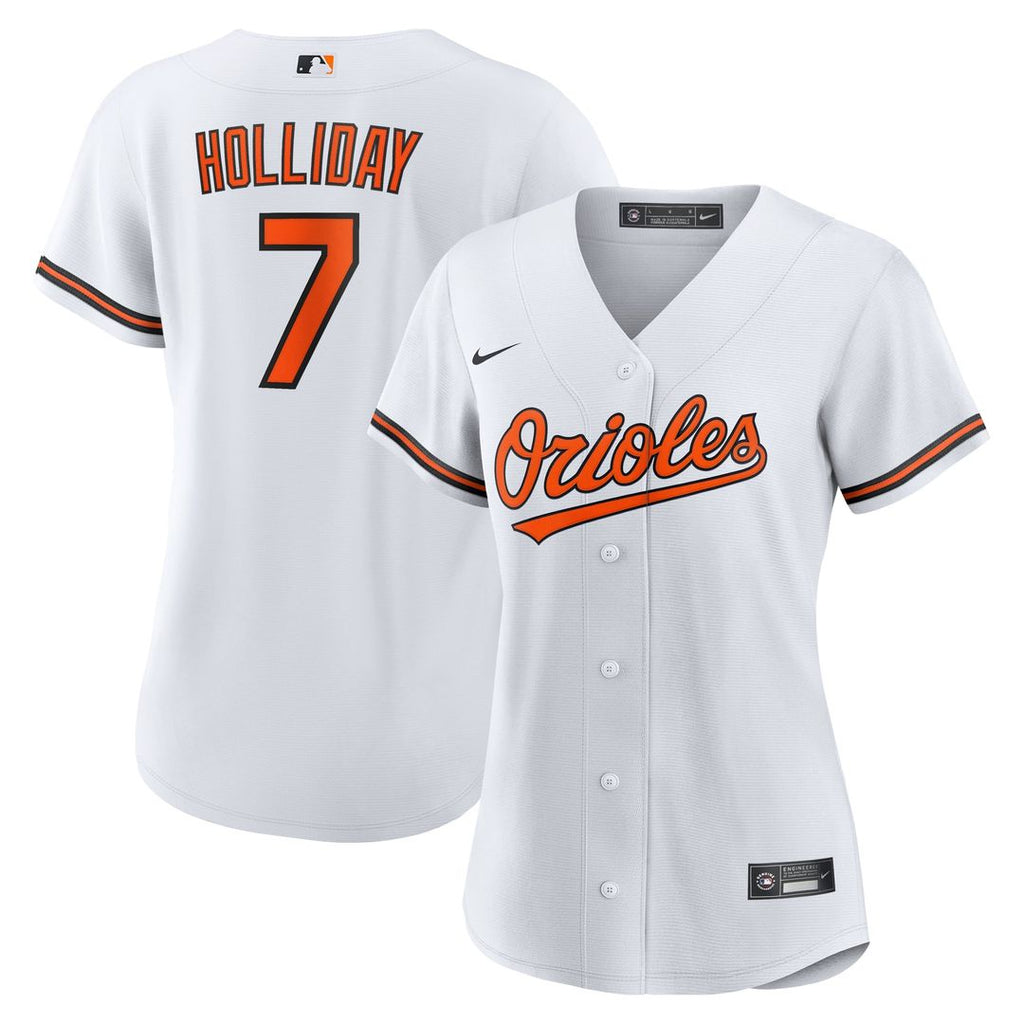 Jackson Holliday Baltimore Orioles Women's Home Replica Player Jersey - White