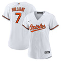 Jackson Holliday Baltimore Orioles Women's Home Replica Player Jersey - White