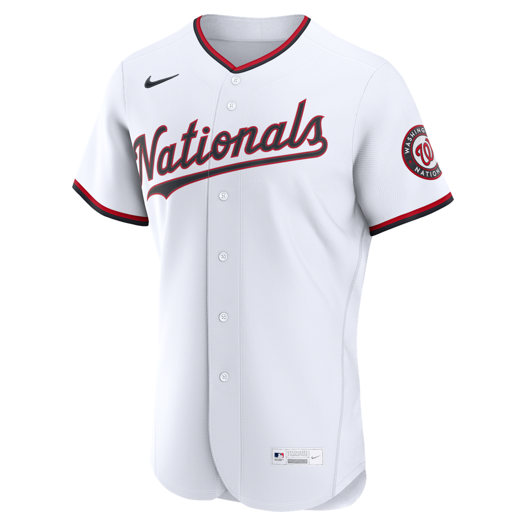 Washington Nationals Home Authentic Jersey - White