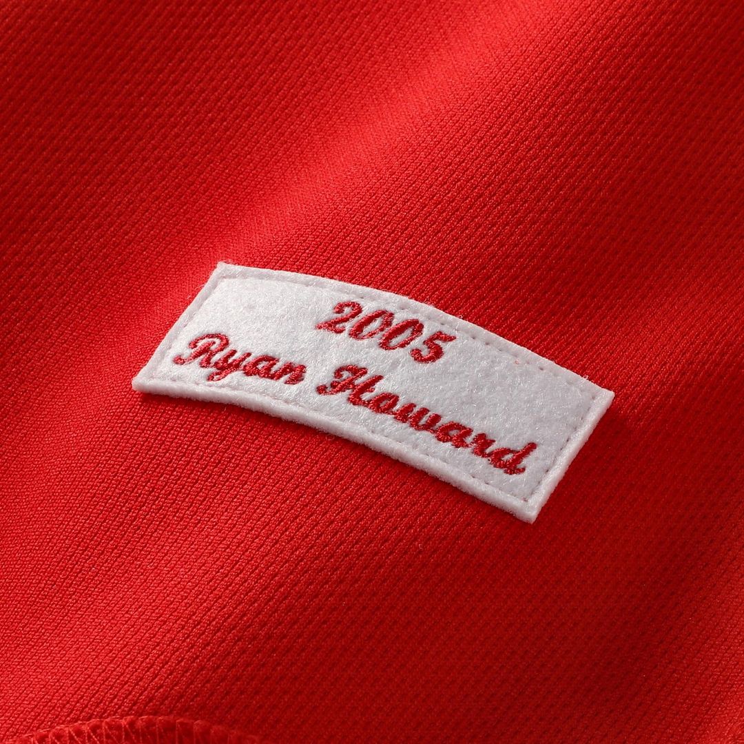 Ryan Howard Philadelphia Phillies Cooperstown Collection Batting Practice Jersey - Red