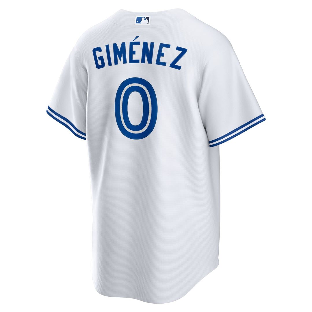 Andres Gimenez Toronto Blue Jays Home Replica Jersey - White